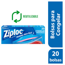 Ziploc®, Congelar-Mediana